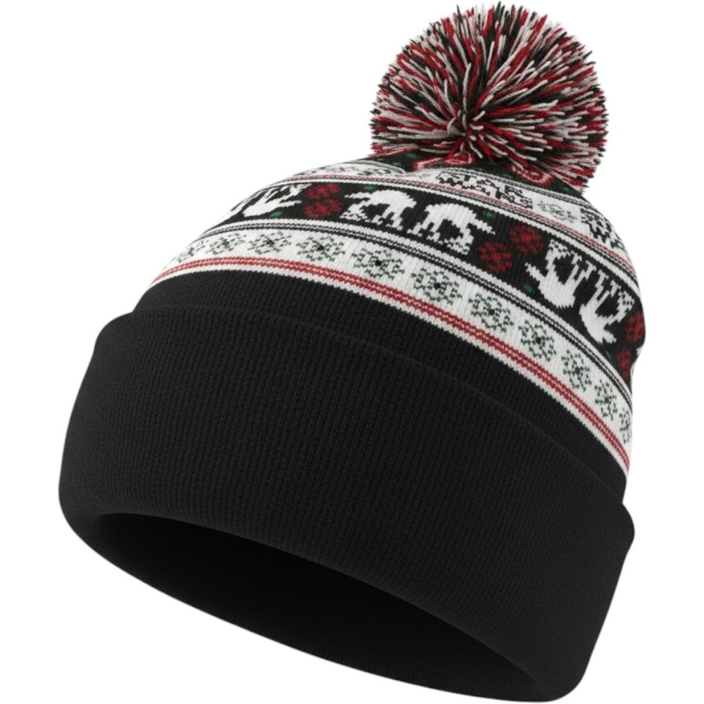 Bioworld LootCrate Disney STAR WARS At-At Fair Isle Walker Pom Pom Beanie